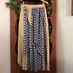 Silk Bohemian Skirt by Funktional (M)